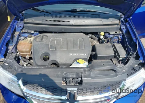 2012 Dodge Journey Sxt z USA, uszkodzony, nr VIN 3C4PDDBG9CT311633